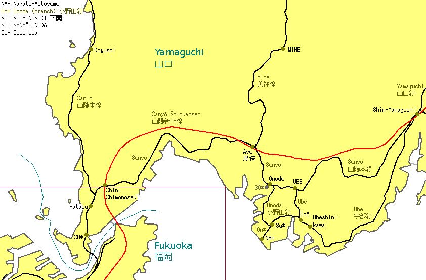 Mine Railway Map