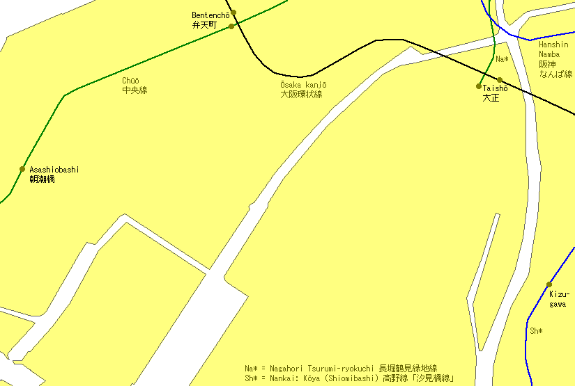 Taishō Railway Map